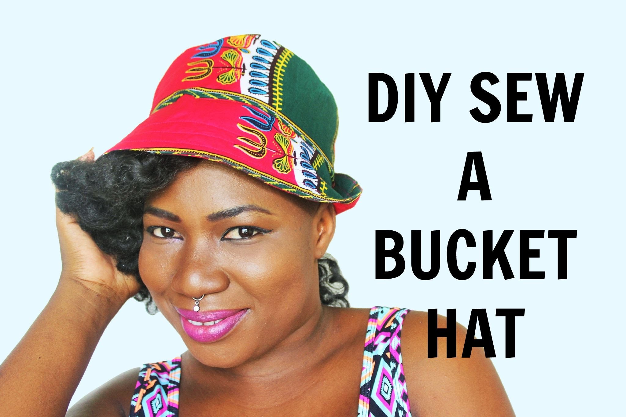 How to Sew a bucket hat. DIY Sew a Bucket Hat
