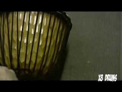 How to Tune a Djembe, PART 2 - Djembe Tuning Demonstration