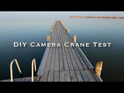 JBPhotography DIY Crane. Jib Test
