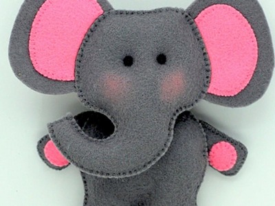 Make a Cute Stuffed Felt Elephant - DIY Crafts - Guidecentral