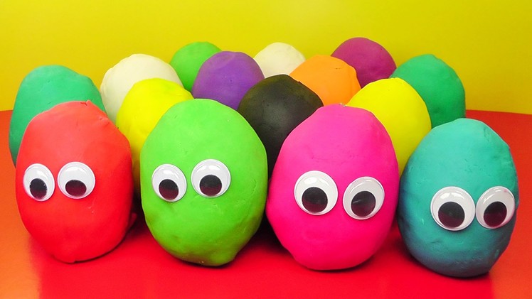 Many Play Doh Eggs Princess Kinder Surprise Disney Peppa Pig Mickey Thomas & Friends Cars 2
