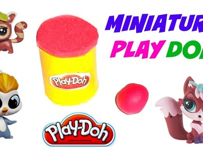 Miniature Play Doh - DIY LPS Crafts & Doll Crafts