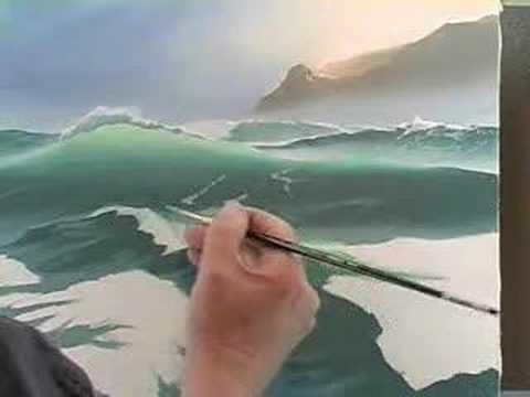 Oil Painting Technique - Wave Foam in Seascapes