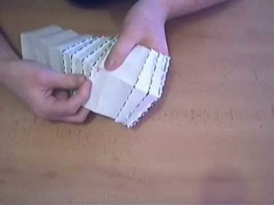 Origami Basics: Curving Paper using Crimp Folds
