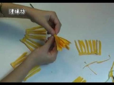 Paper flower making kit - Example