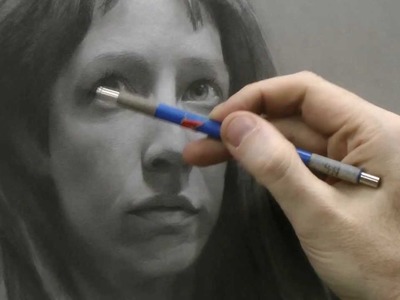 Time-lapse Portrait Drawing Demonstration by David Jamieson #1