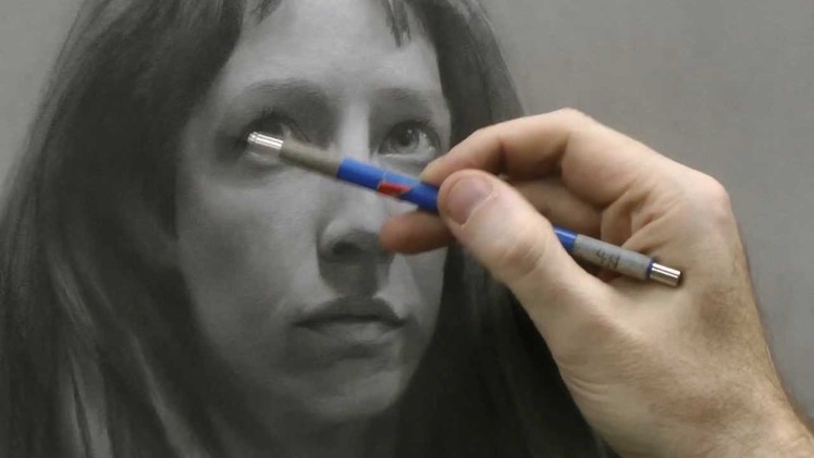 Time-lapse Portrait Drawing Demonstration by David Jamieson #1