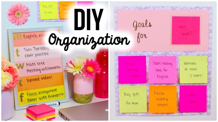 Back To School DIY: Organization & Room Decor!