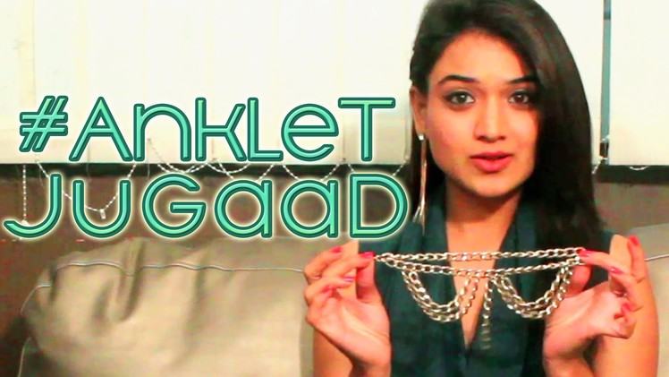 #ChainAnklet ( Pinterest Inspired) | #Jugaad | DIY