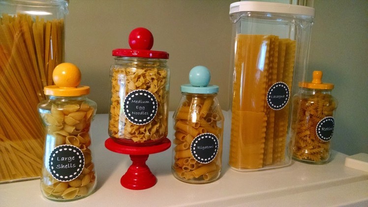 Create Decorative Pasta Jars - DIY Home - Guidecentral