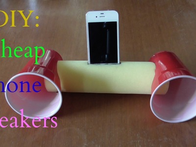 DIY: Cheap Phone Speakers That Don't Use Electricity