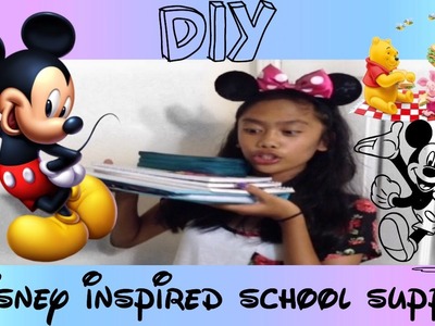 DIY Disney inspired School Supplies |Tottieyfruity