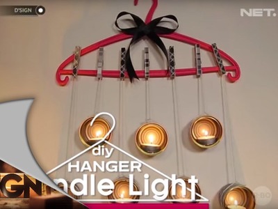 DIY: Hanger Candle Light - dSIGN