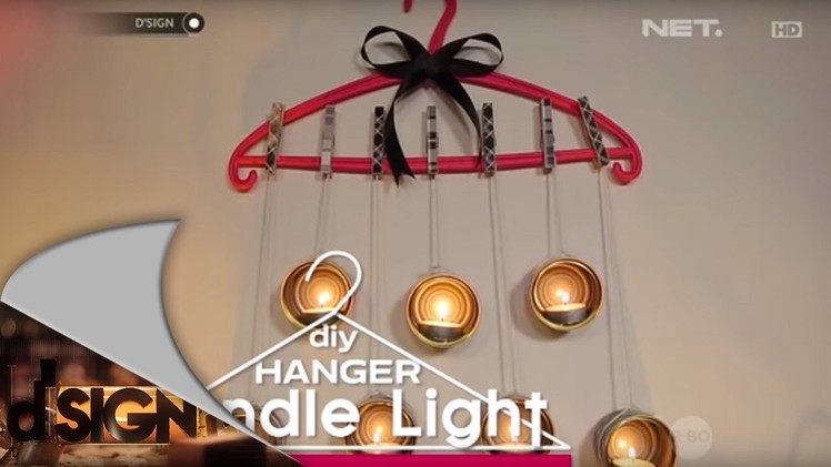 DIY: Hanger Candle Light - dSIGN