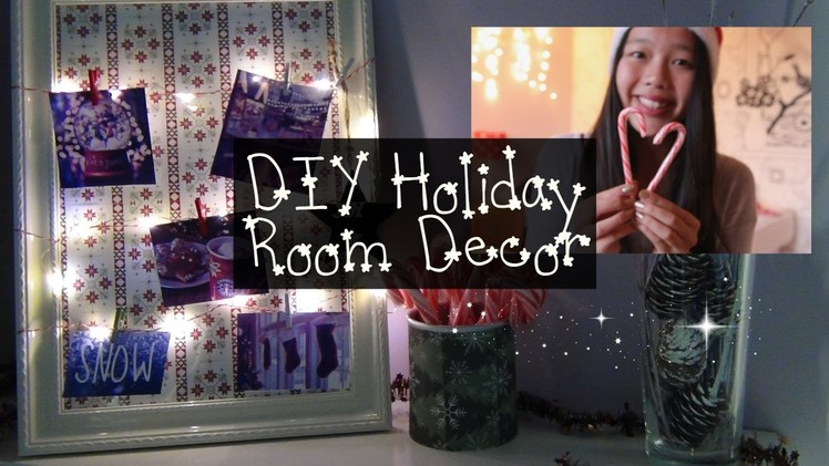 DIY Holiday Room Decor