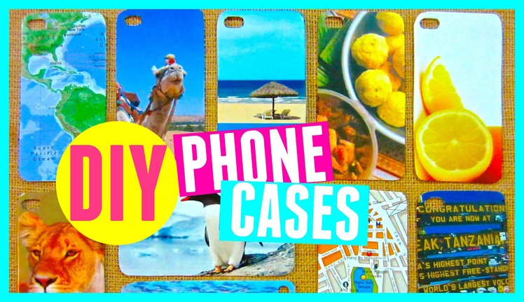 DIY Magazine Phone Cases