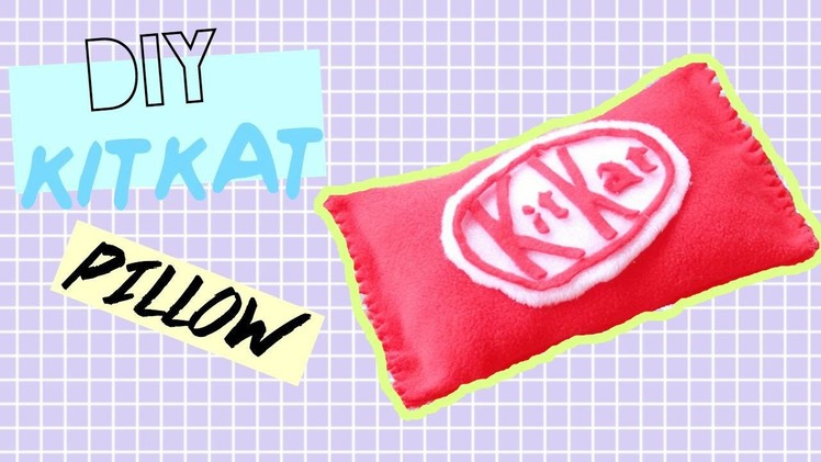 DIY Room Decor • KitKat Pillow 