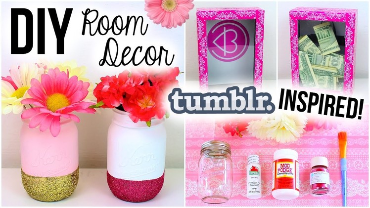 DIY Room Decor! Tumblr Inspired ♡