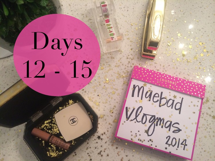 DIY Sequin Camera Strap, New Hair & Dealing with Migraines |  Vlogmas Day 12 -15