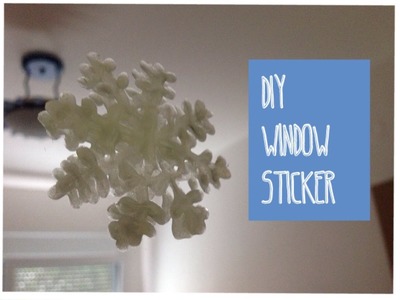 Diy- window sticker ♥☺♥