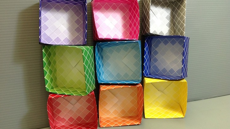 FREE Print at Home Square Harmony Origami Paper