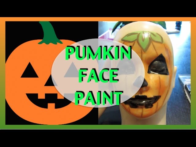 Halloween Edition 2014 - DIY Pumpkin Face Paint | Brittnissx3