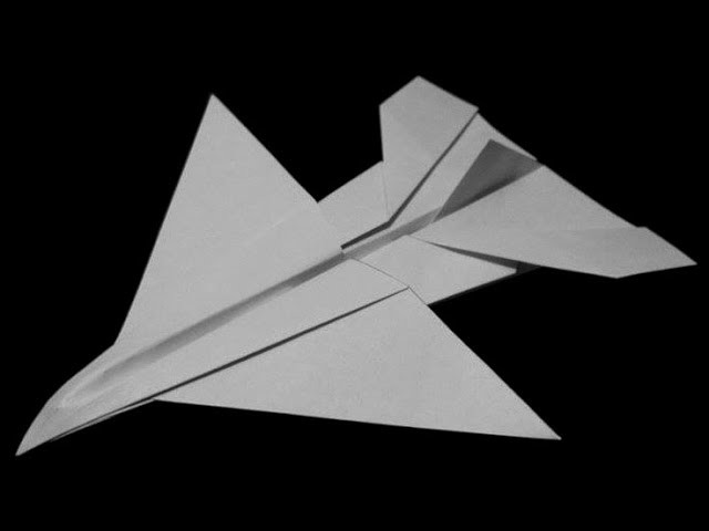 How to fold: Paper Airplane #5