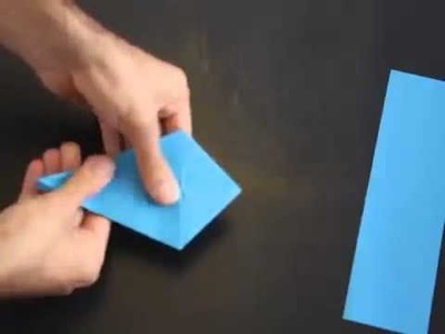 How to make a  paper helicopter origami  instruction
