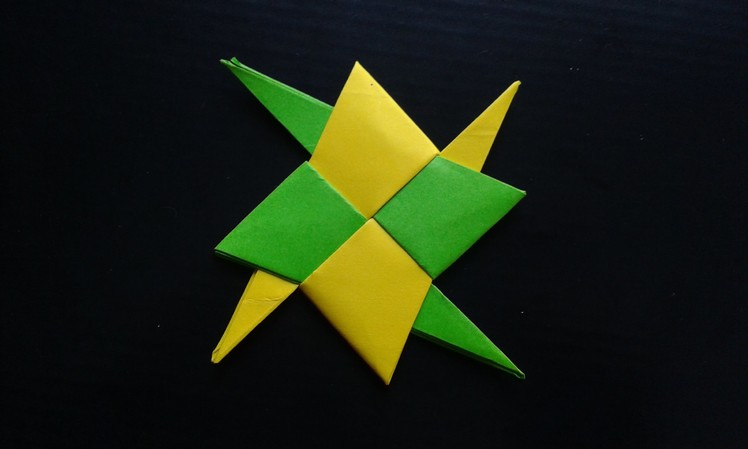 How to make a paper ninja star origami