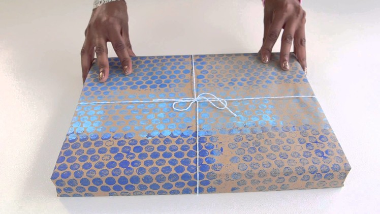 How to make wrapping paper