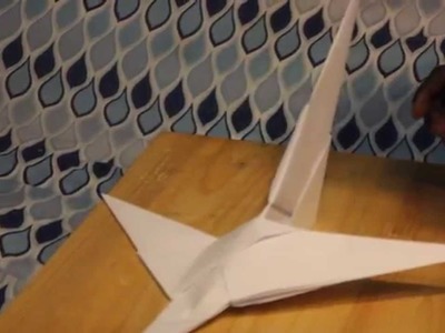 How to model a unique 3D paper aircraft? - Aeroplane