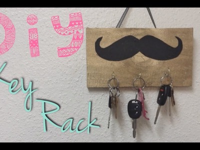 I Just Moved in with my Boyfriend DIY Key Rack