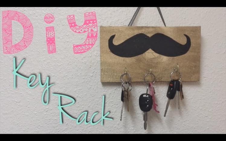 I Just Moved in with my Boyfriend DIY Key Rack