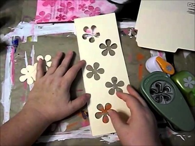 Making Stencils With Paper Punches