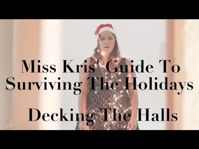 {Miss Kris} DIY Light Wreath + Decorating For The Holidays
