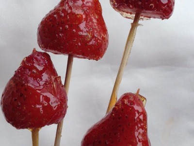 Prepare Crunchy Sugar Coated Strawberries - DIY Food & Drinks - Guidecentral