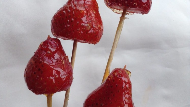 Prepare Crunchy Sugar Coated Strawberries - DIY Food & Drinks - Guidecentral