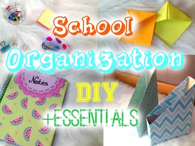 School Organization DIY + Essentials - Collab with Zzoerodriguez