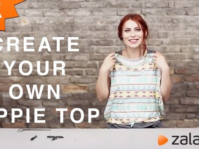 Create your own Hippie Outfit with our Hippie Top  - DIY with Zalando