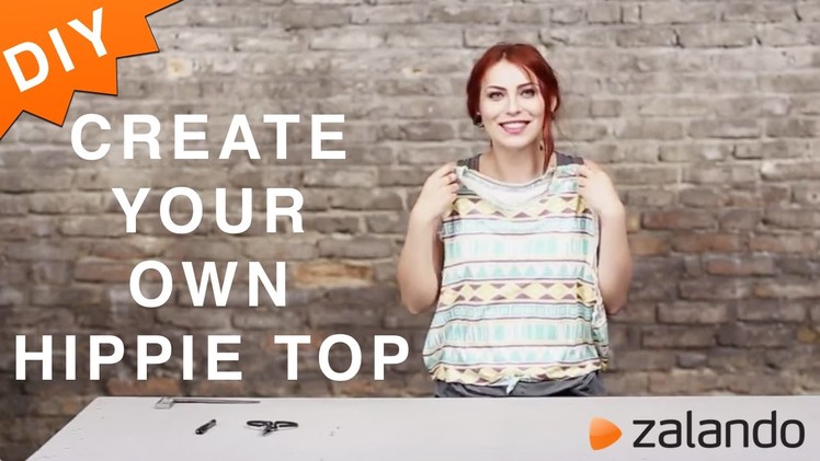 Create your own Hippie Outfit with our Hippie Top  - DIY with Zalando