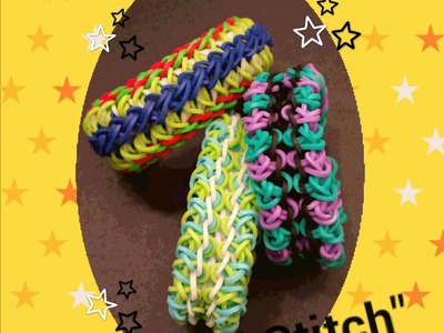 "Curl Stitch" Rainbow Loom Bracelet.How To