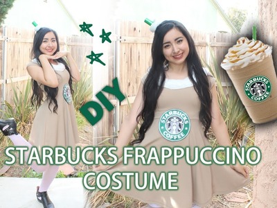 DIY Starbucks Frappuccino Costume Quick & Easy