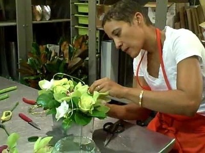 Florists New York - Katrina Parris Designing Floral Arrangements for Flower Delivery in New York