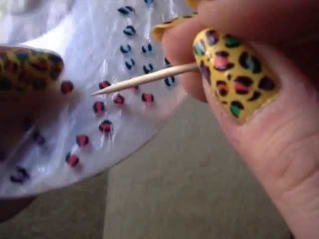 Home made nail stickers