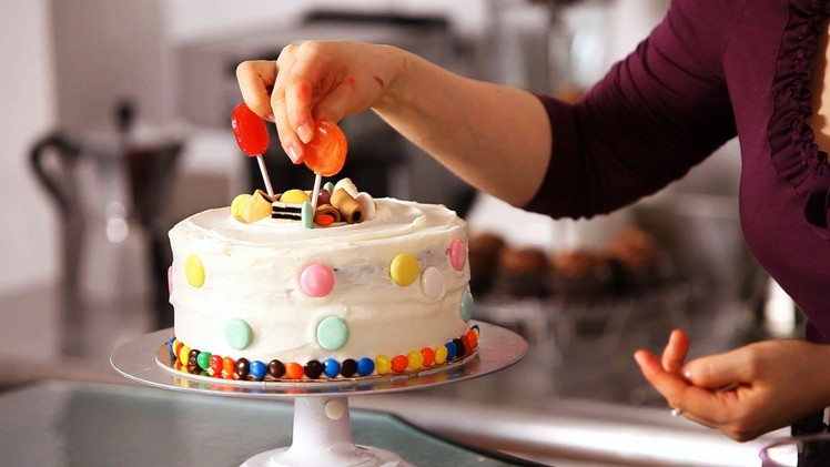 How to Decorate a Cake with Candy | Cake Decorating