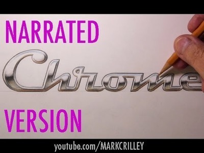 How to Draw Chrome Effects (For Lettering, Logos, etc)