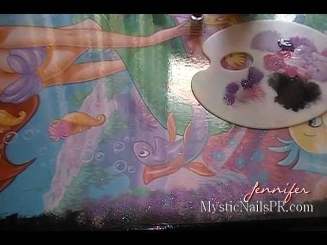 How To Fix a Laminated Poster :::.  Jennifer Perez ☆ Jenz Art Creations