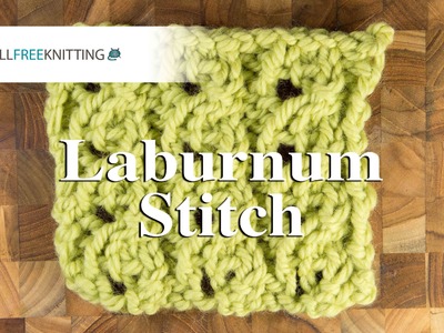 How to: Laburnum Stitch