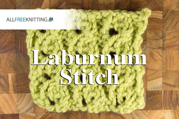 How to: Laburnum Stitch