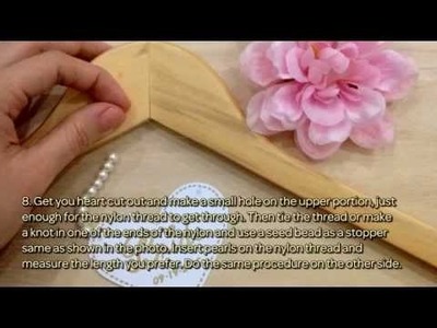 How To Make A Cute Bride And Groom Hangers - DIY Crafts Tutorial - Guidecentral